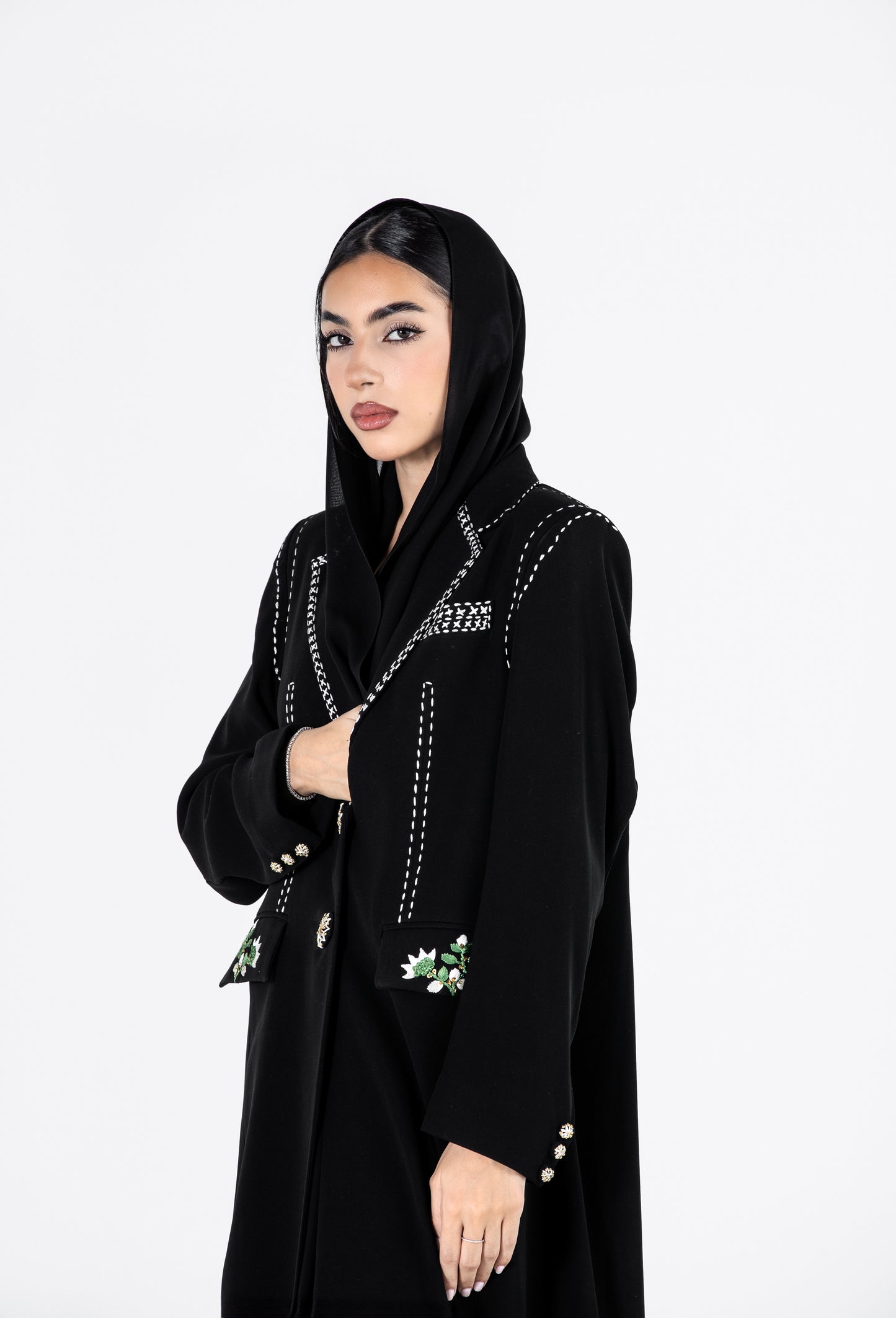 DAISY CREPE  ABAYA